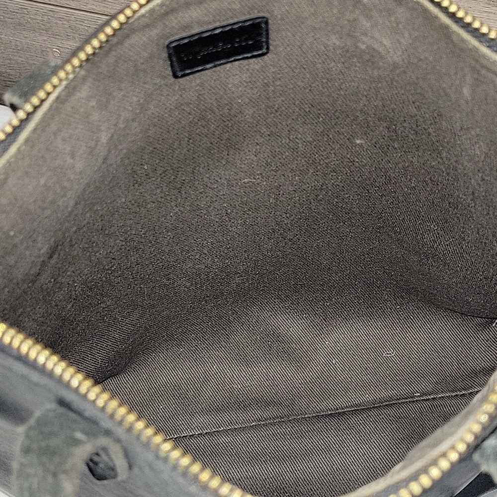Madewell Small Black Leather Tote Crossbody Bag - Picture 12 of 13